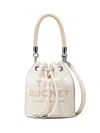 Marc Jacobs Women's The Leather Mini Bucket Bag In Cotton