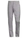 Canali Tailored Wool Trousers In Grey