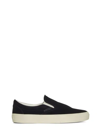 Tom Ford Sneakers In Black/neutrals