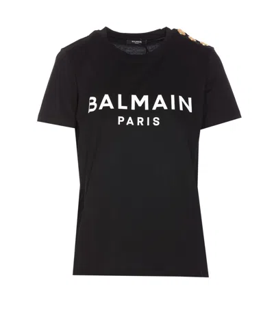 Balmain T-shirt  Damen Farbe Schwarz In Black