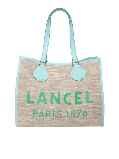 Lancel Hand Held Bag. In Green