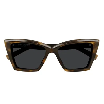 Saint Laurent Sl 657 Havana Sunglasses