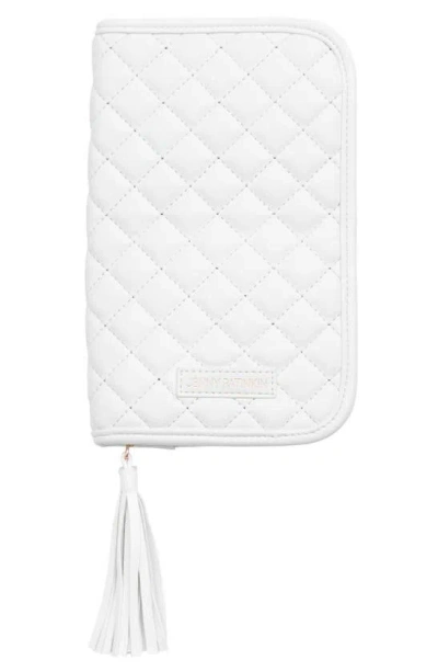 Jenny Patinkin Makeup Brush Case In Off White