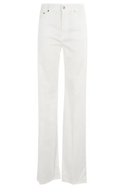 Dondup Amber Jeans In Bianco