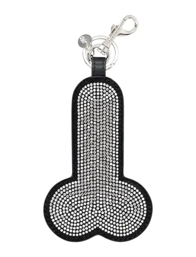 Jw Anderson J.w. Anderson Penis Keyring In Black