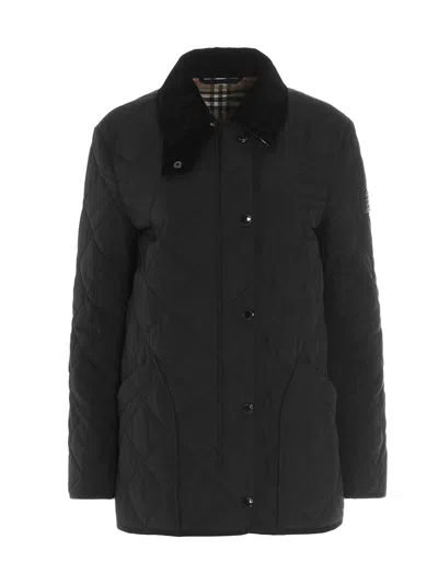 Burberry Costswold Jacket In Black