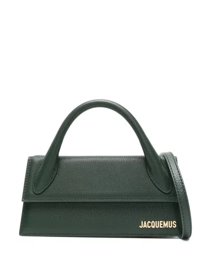 Jacquemus Le Chiquito Long In Dark Green
