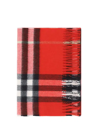 Burberry Scarf In Red