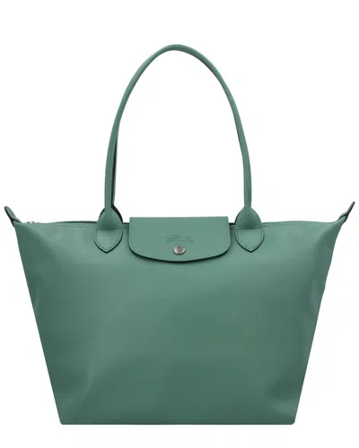 Longchamp Le Pliage Xtra Medium Canvas Tote In Green