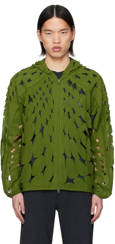 Post Archive Faction (paf) Green 6.0 Left Hoodie