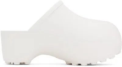 Praying White '' Clogs