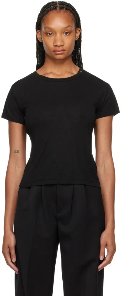 Anine Bing Black Amani T-shirt