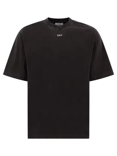 Off-white "st. Matthew" T-shirt In Black