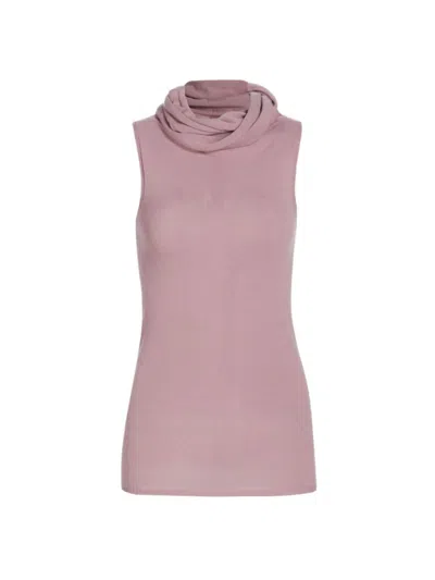 Rick Owens Twist Top Clothing In Pink & Purple