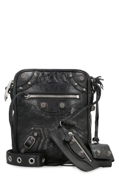 Balenciaga Le Cagole Crossbody Bag In Black