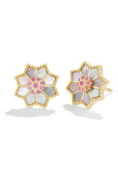 Orly Marcel Fez Stud Earrings In Pink