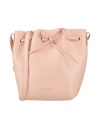 Mansur Gavriel Woman Cross-body Bag Light Pink Size - Soft Leather