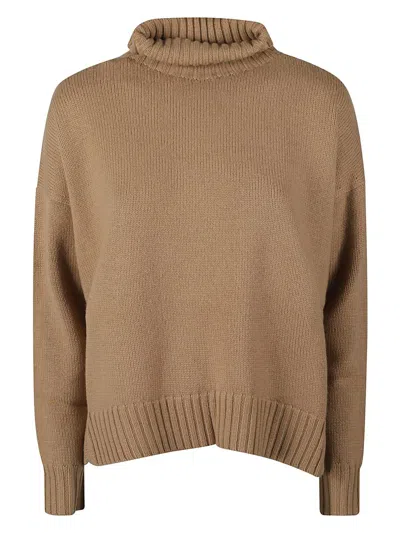 Max Mara Sweaters In Brown