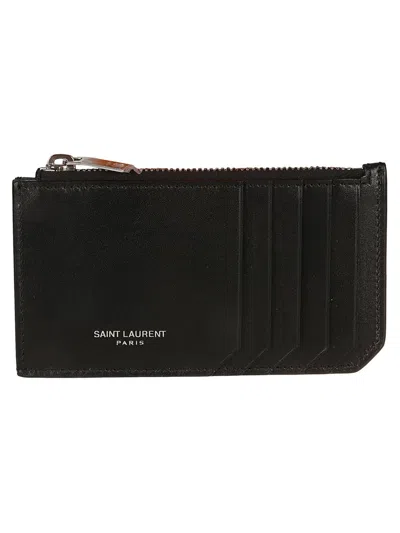 Saint Laurent Accessories In Black