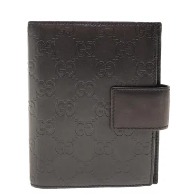 Gucci Black Leather Wallet  ()