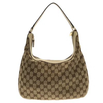 Gucci Gg Canvas Beige Canvas Shoulder Bag ()