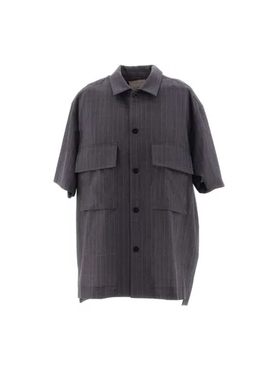 Sacai Shirts In Gray