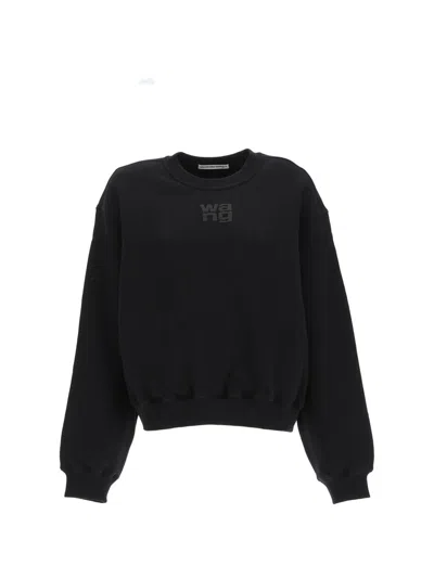 Alexander Wang T T By Alexander Wang Sweaters In Black