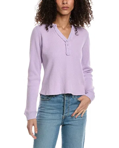 Aiden V-neck Sweater In Purple