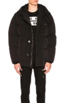 GIVENCHY GIVENCHY HOODED DOWN PUFFER JACKET IN BLACK,17F0400061