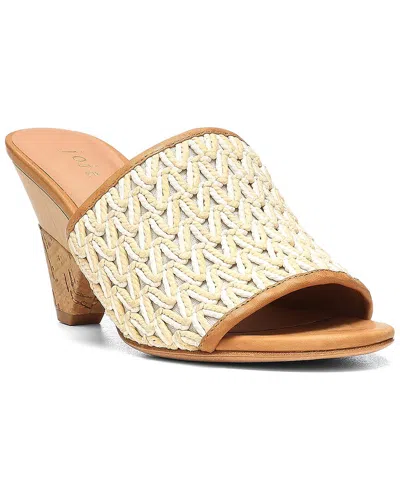 Joie Diamond Mule Sandal In White In Beige