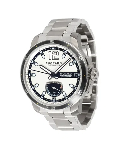 Chopard Monaco Historique 158569-3002 Men's Watch In Ss/titanium In Silver