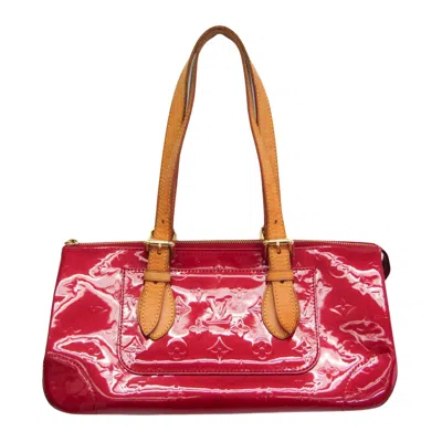 Pre-owned Louis Vuitton Rosewood Canvas Shoulder Bag () In Red