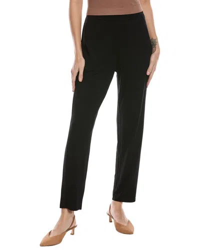 Eileen Fisher Slouch Ankle Pant In Black