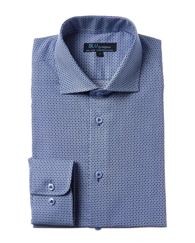 Blu Modern Fit Dress Shirt In E