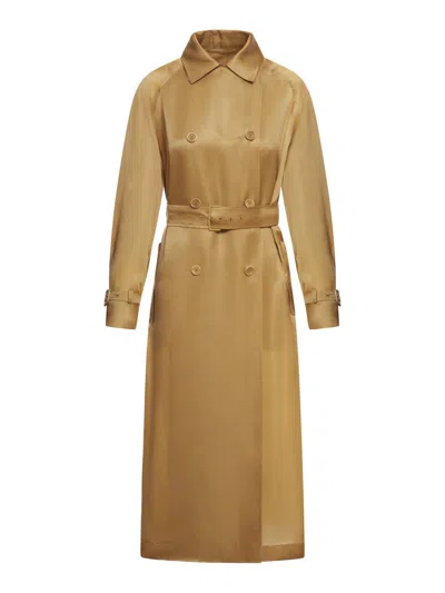 Max Mara Coat In Brown