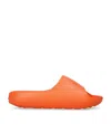 Represent Rubber Slide Sandals In Orange