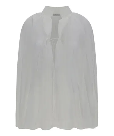 Ferragamo Tunic Shirt In White