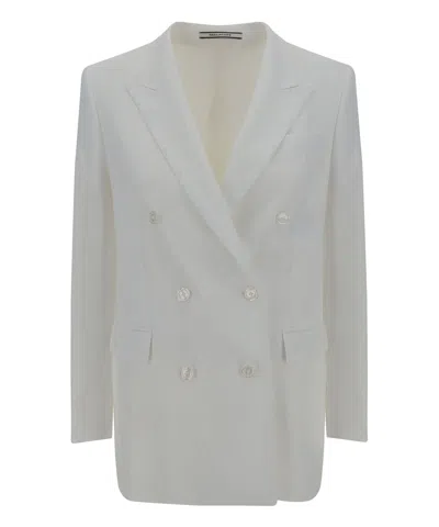 Tagliatore Jasmine Blazer Jacket In White