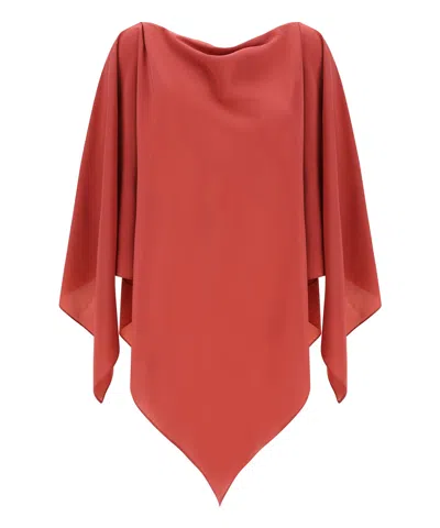 Gianluca Capannolo Isabelle Poncho In Red
