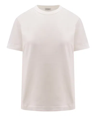 Brunello Cucinelli White Cotton T-shirt