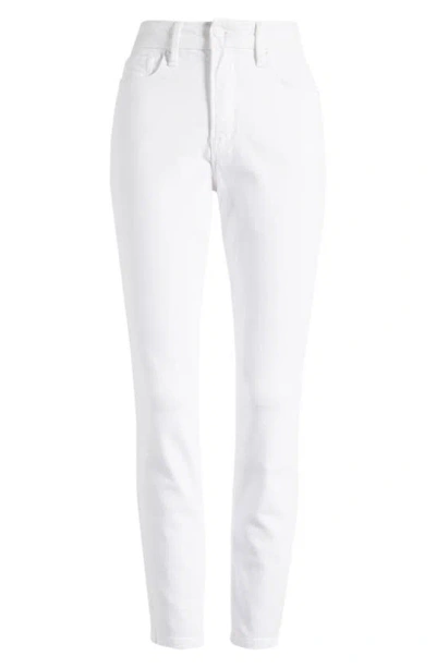 Good American Women's Good Legs Skinny Crop Pants In White
