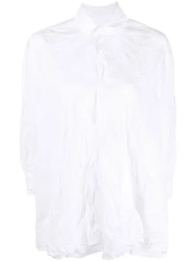 Daniela Gregis Cotton Shirt In White
