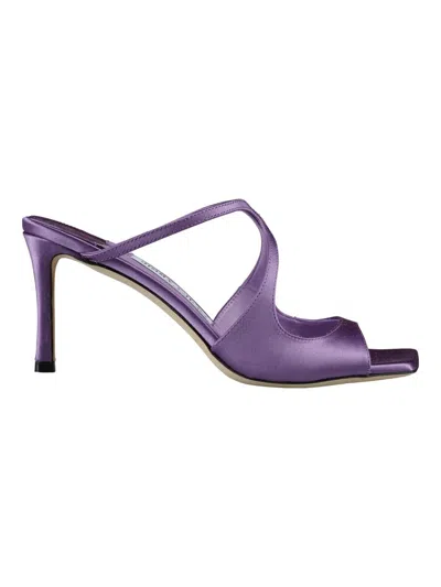 Jimmy Choo Sandals Shoes In Purple