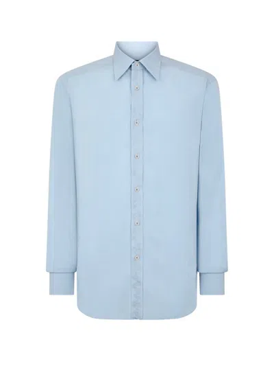 Tom Ford Slim Fit Shirt Clothing In Blue