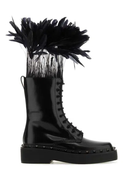 Valentino Garavani Boots In Black