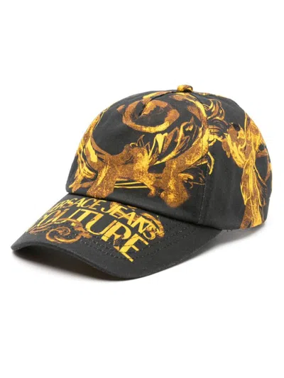 Versace Jeans Couture Hats In Black