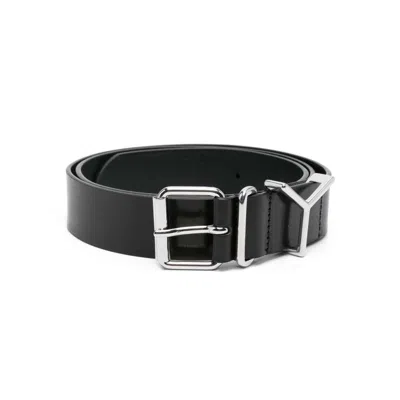 Y/project Y Project Leather Belt In Black