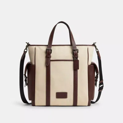 Coach Sprint Tote In Brown