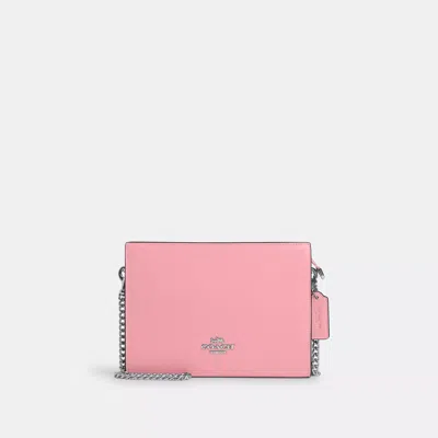 Coach Slim Crossbody In Pink