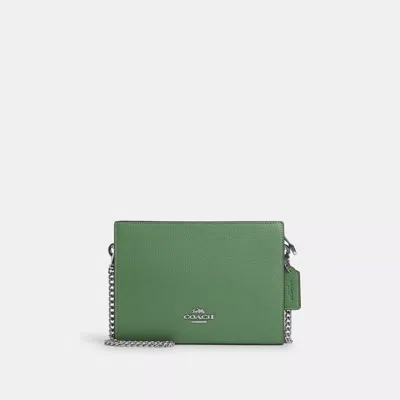 Coach Slim Crossbody In Green